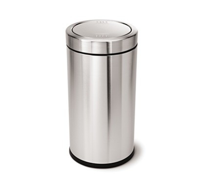 An image of simplehuman 55 Litre Round Swing Top Bin