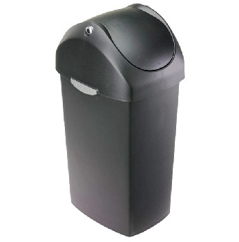 An image of simplehuman 60 Litre Swing Lid Bin Grey